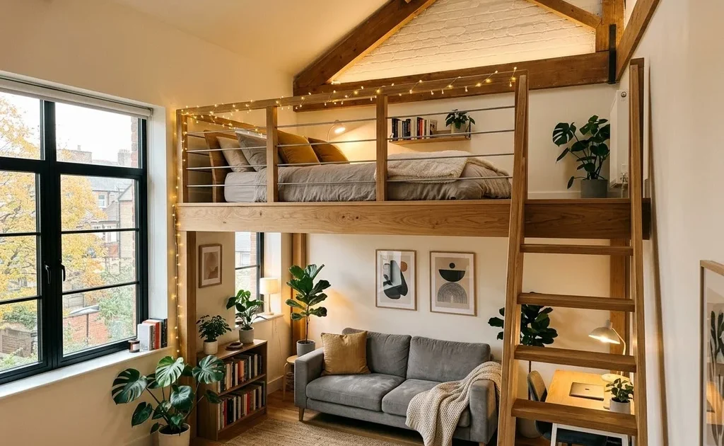 chambre loft confort
