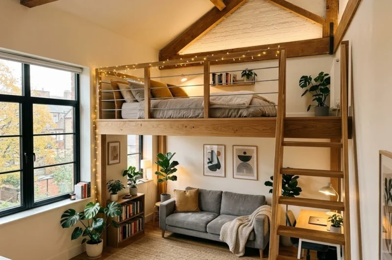 chambre loft confort